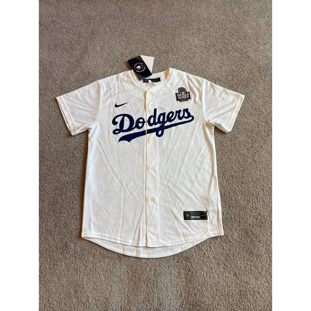 Jack Flaherty Los Angeles Dodgers World Series Nike NWT Youth MLB Jersey